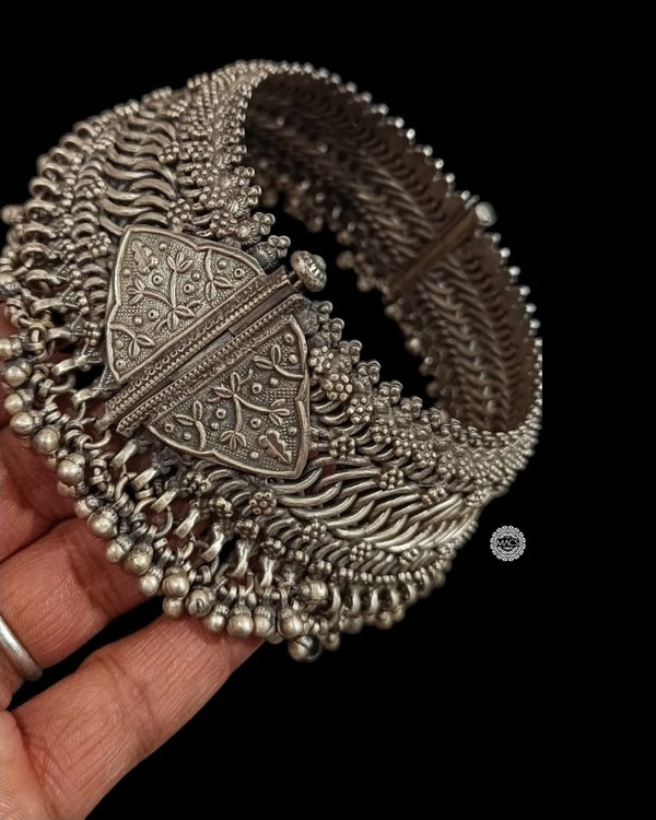 Statement 925 Silver Anklet (pair)